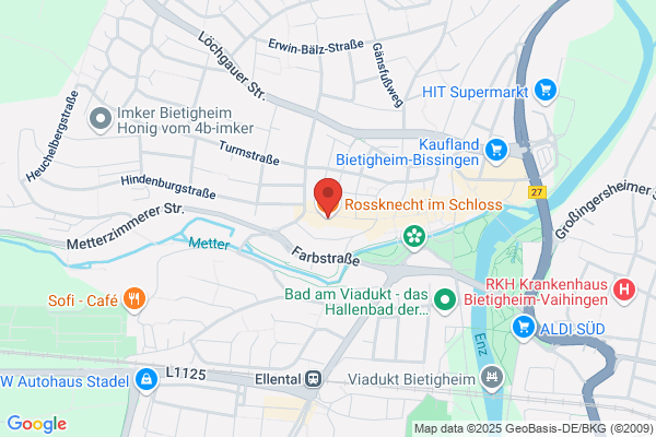 Rossknecht im Schloss