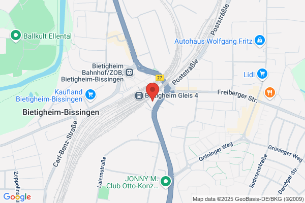 DB BahnPark Parkhaus Stuttgarter Straße P1