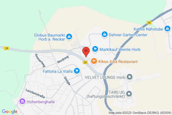Tankstelle am Supermarkt