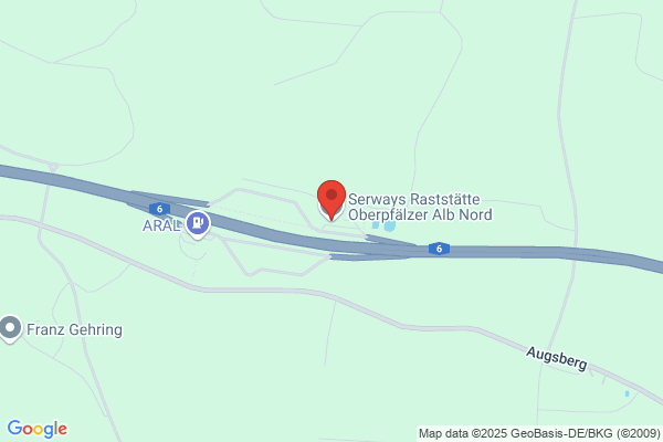 Serways Raststätte Oberpfälzer Alb Süd