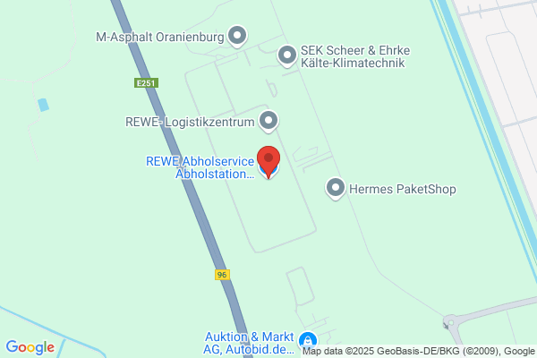 REWE Abholservice Abholstation Oranienburg