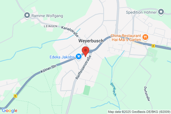Geldautomat Weyerbusch, Westerwald Bank eG Volks- und Raiffeisenbank