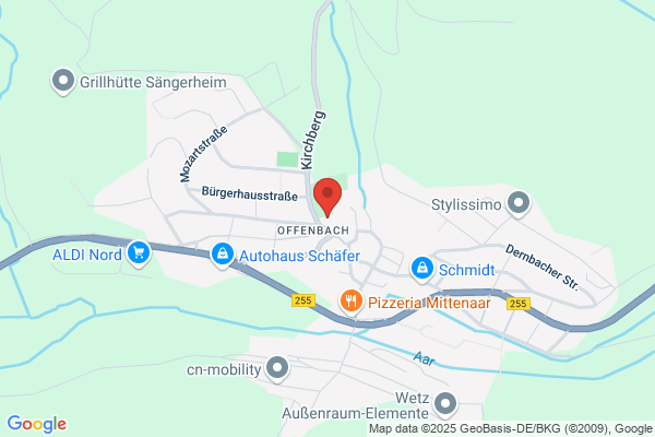 Ev. Kirchengemeinde Bicken u. Offenbach Ev. Pfarramt, Pfarrer Wolfhard Düver