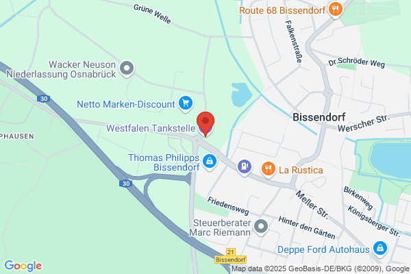 Westfalen Tankstelle
