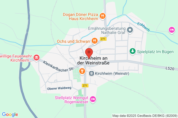 Protestantische Andreaskirche in Kirchheim an der Weinstraße - Prot. Kirchengemeinde Kirchheim