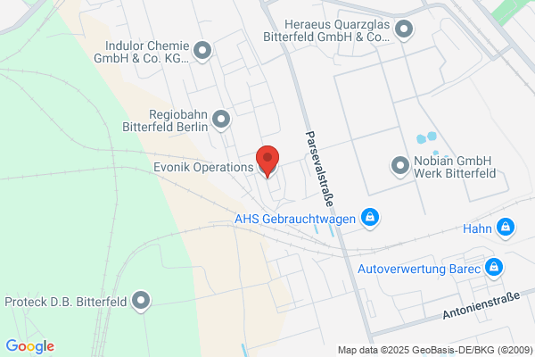 Evonik Industries AG Betriebsstätte Bitterfeld