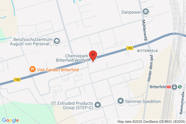 Durynek u. Krannich Laborglas Wolfen GbR, Chemiepark Bitterfeld/Wolfen