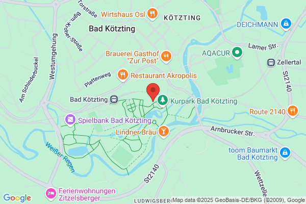 Parkcafé Minigolfanlage Kurpark Kötzting