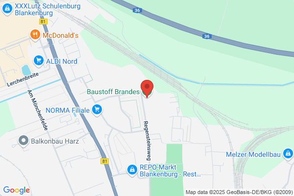 Bauzentrum Brandes GmbH, Baustoffe für Hoch- u. Tiefbau