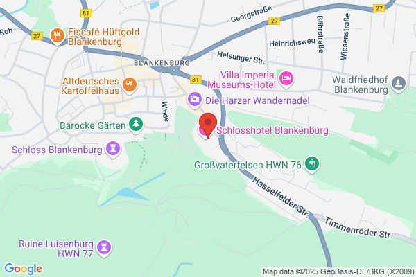 Schlosshotel Blankenburg/Harz