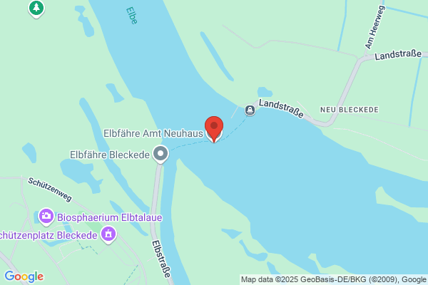 Elbfähre Bleckede Amt Neuhaus