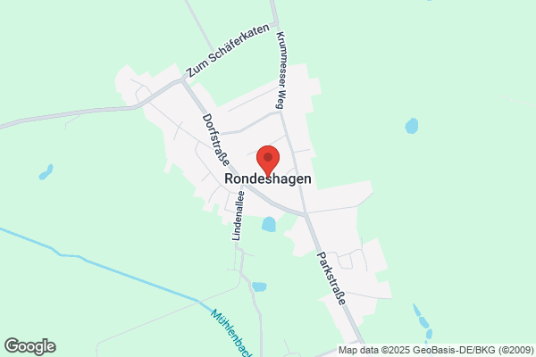 Gemeinde Rondeshagen Gemeindehaus