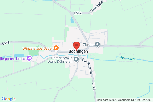 Protestantische Kirche Böchingen -  Prot. Kirchengemeinde Am Hainbach in Böchingen
