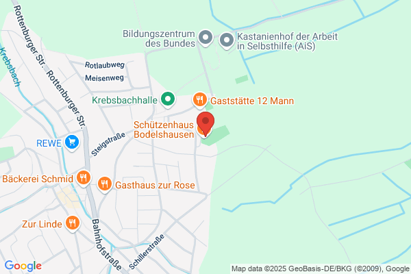 Bodelshausen Gaststätte Schützenverein
