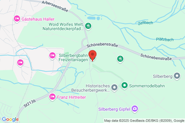 Silberbergbahn Bodenmais, Freizeitanlagen