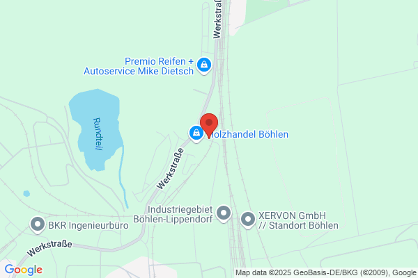 XERVON EMR GmbH // Standort Böhlen