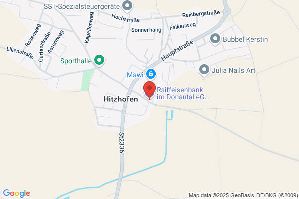 Raiffeisenbank im Donautal eG, Geschäftsstelle Hitzhofen