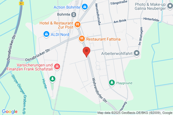 Geschlossene Geschäftsstelle