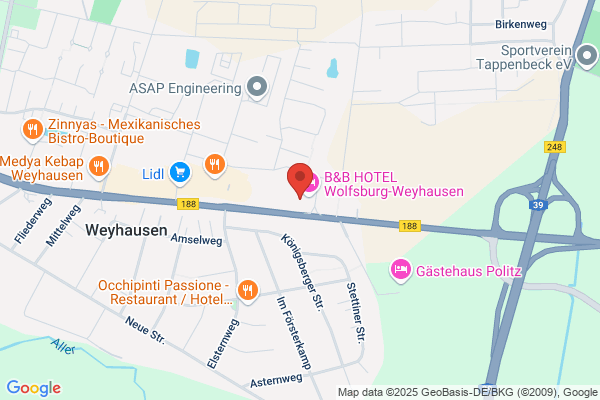 B&B HOTEL Wolfsburg-Weyhausen