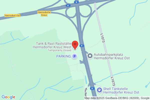 Tank & Rast Raststätte Hermsdorfer Kreuz West