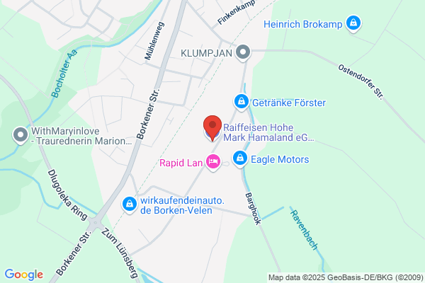 Raiffeisen Hohe Mark Hamaland eG - Raiffeisen-Markt Ramsdorf mit SB-Tankstelle