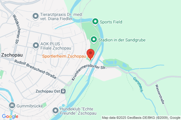 Stadtverwaltung Zschopau Sportlerheim
