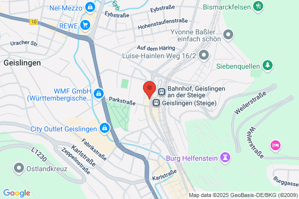 Geschlossene Geschäftsstelle