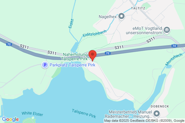 Imbiß an der Talsperre Pirk