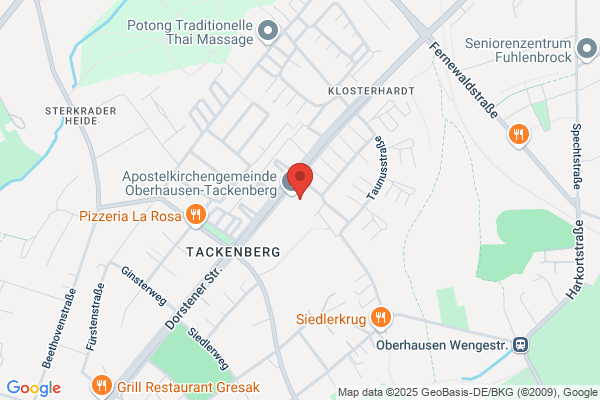 Evangelische Apostelkirche - Evangelische Apostel-Kirchengemeinde Oberhausen-Osterfeld
