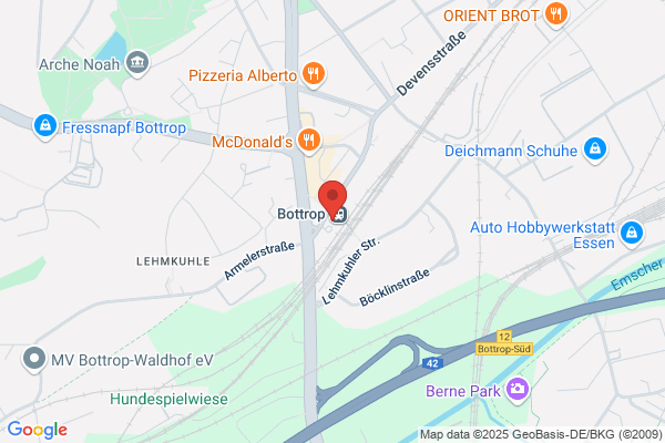 Taxizentrale Bottrop Am Hauptbahnhof 1