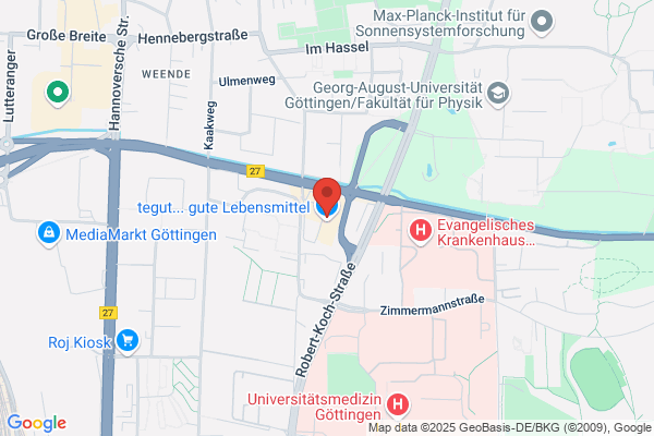 Volksbank Kassel Göttingen eG SB-Bank beim tegut-Markt in Weende