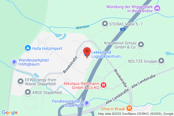 Lekkerland Logistikzentrum Hamburg