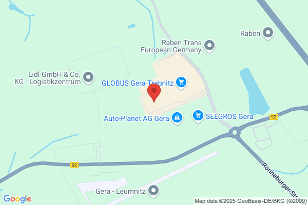 GLOBUS Tankstelle Gera-Trebnitz