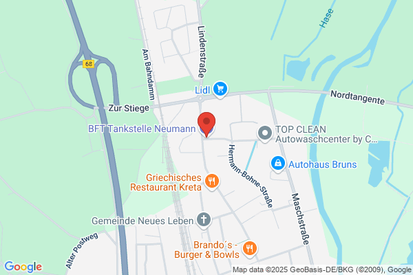 Neumann BFT Tankstelle