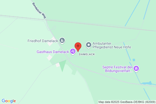Kirche Damelack - Pfarrsprengel Breddin-Barenthin