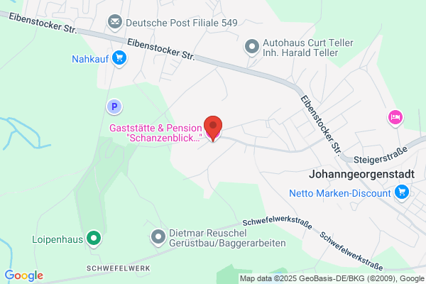 Gaststätte und Pension Schanzenblick Johanngeorgenstadt