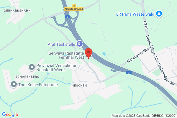 Serways Raststätte Fernthal