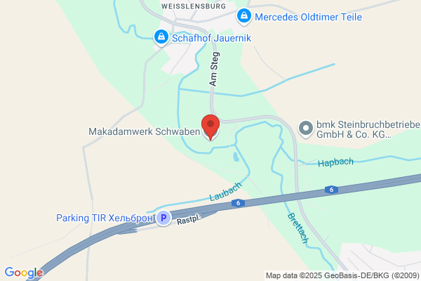 Makadamwerk Schwaben - Bitzfeld
