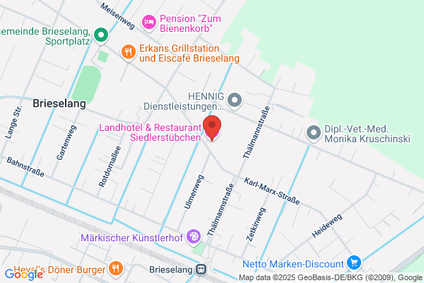 Landhotel & Restaurant Siedlerstübchen