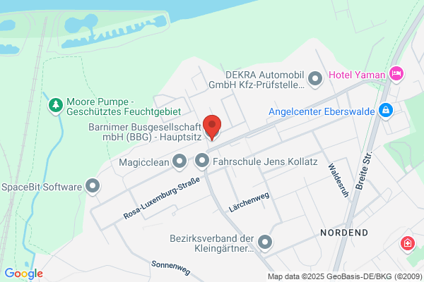 Barnimer Busgesellschaft mbH Sitz Eberswalde, Vermittlung / Auskunft