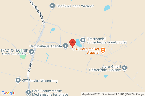 Kirche Golzow - Pfarrsprengel Joachimsthal