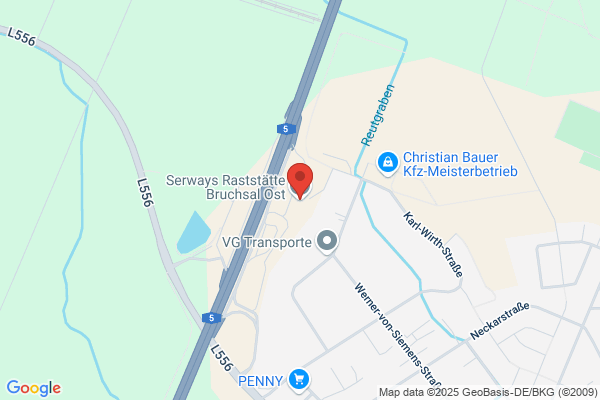 Serways Raststätte Bruchsal Ost