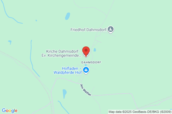 Kirche Dahmsdorf - Ev. Kirchengemeinde Müncheberger Land