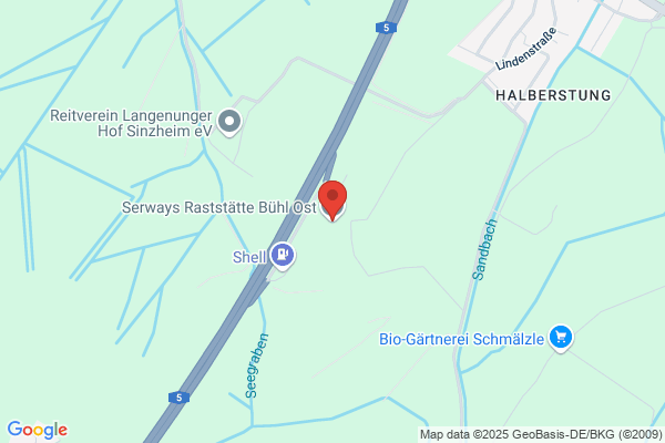 Serways Raststätte Bühl Ost