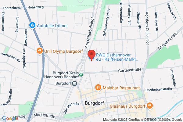 RWG Osthannover eG - Raiffeisen-Markt Burgdorf und 24h-Tankstelle