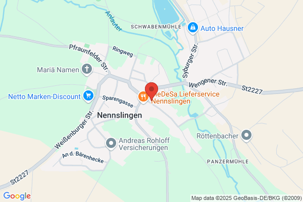 VR Bank im südlichen Franken eG, Geschäftsstelle Nennslingen