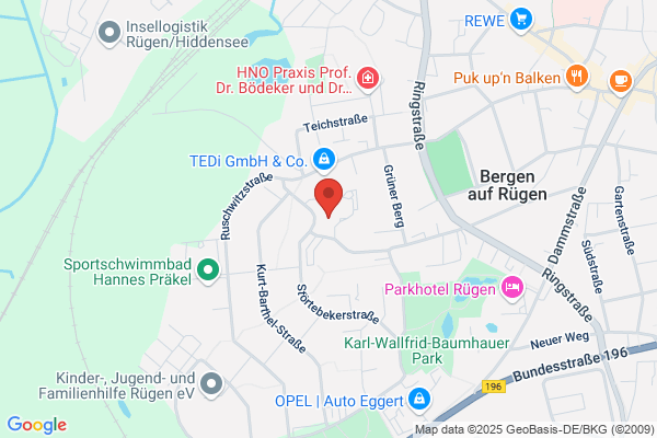 Kreisverwaltung Landkreis Rügen, Zentrale Vermittlung