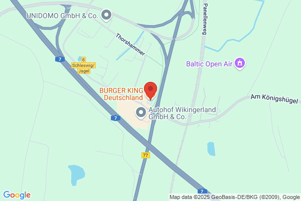 Burger King Restaurant Fast Food Betriebe Busdorf