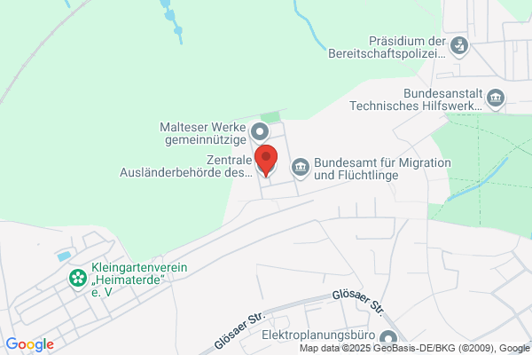 Polizeidirektion Chemnitz-Erzgebirge, Zentrale Ausländerbehörde