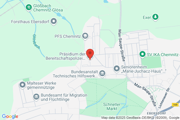 Präsidium der Bereitschaftspolizei Dienstort Chemnitz
